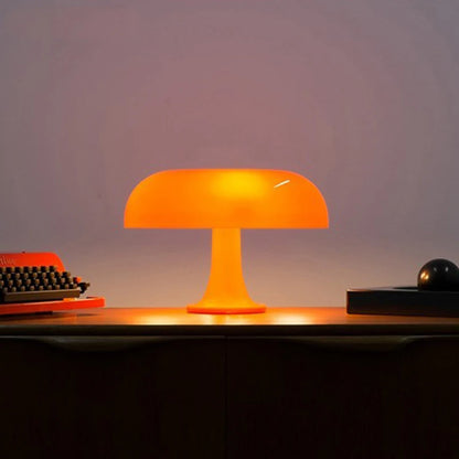 Orange Mushroom Table Lamp