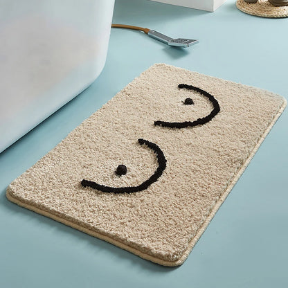 Minimal 'Boobs' Bathmat