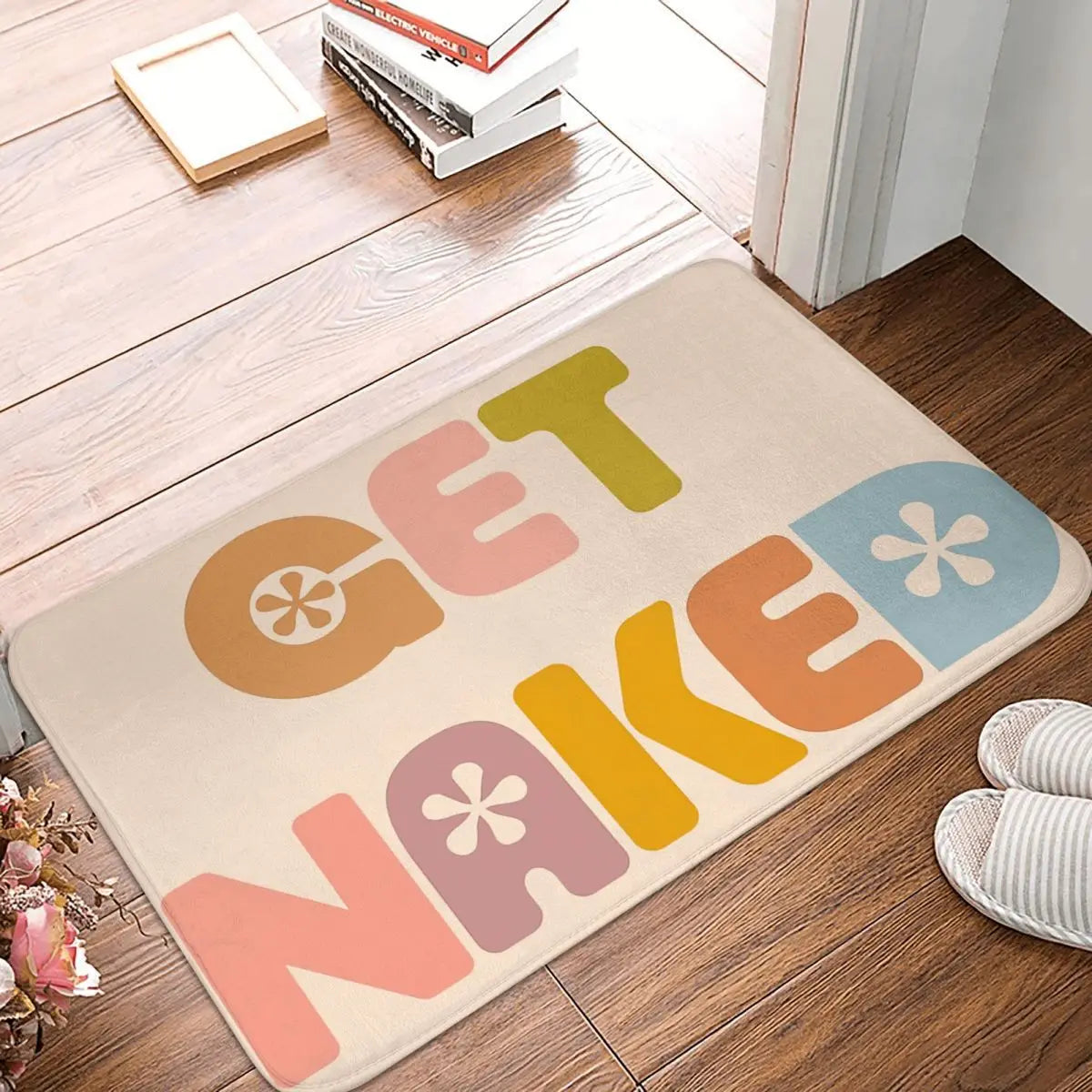 Naked Retro Bath Mat