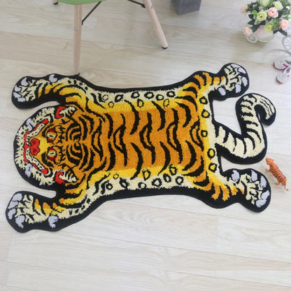 Fluffy Tiger Rug