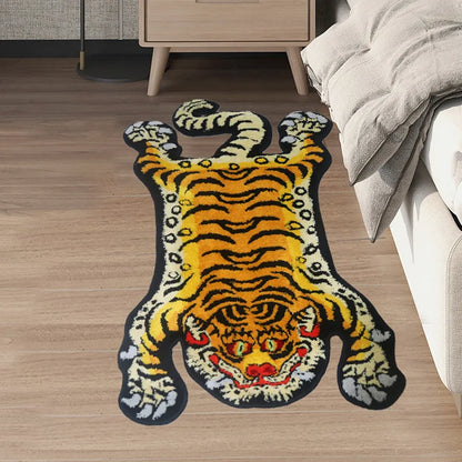 Fluffy Tiger Rug